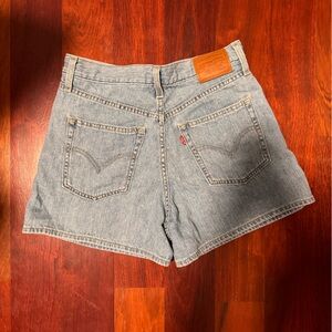 Levi’s “High Loose” Denim Shorts